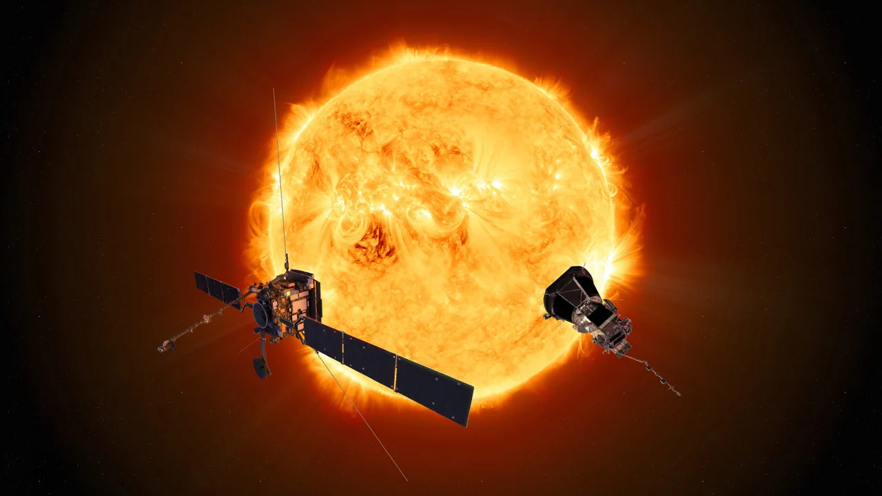 Solar Orbiter and Parker Solar Probe ESA NASA