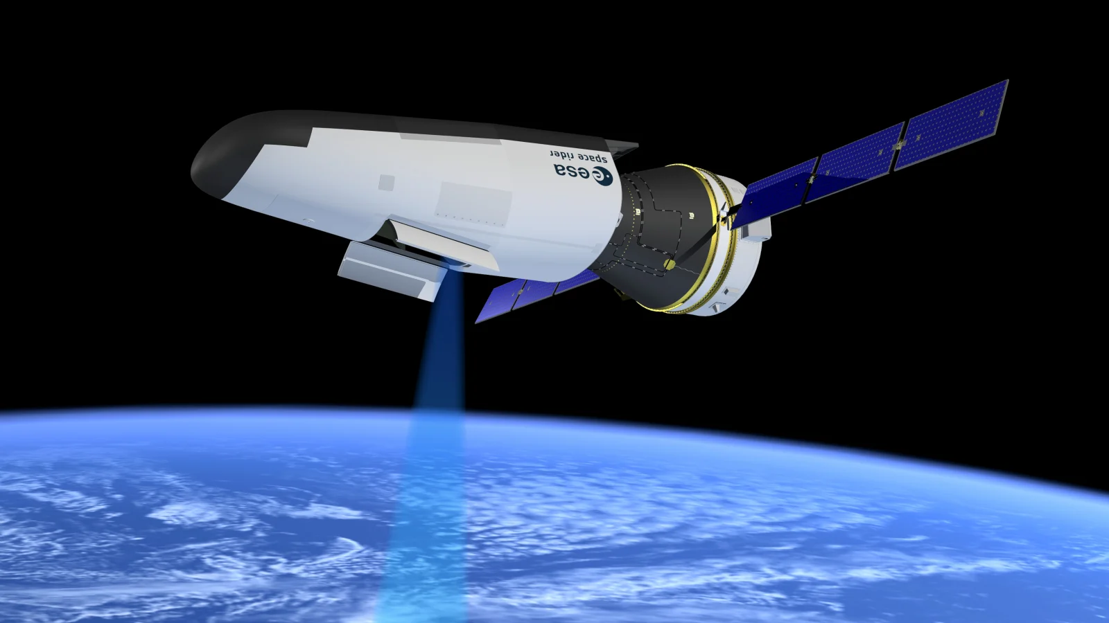 Space Rider Artist Rendering - ESA