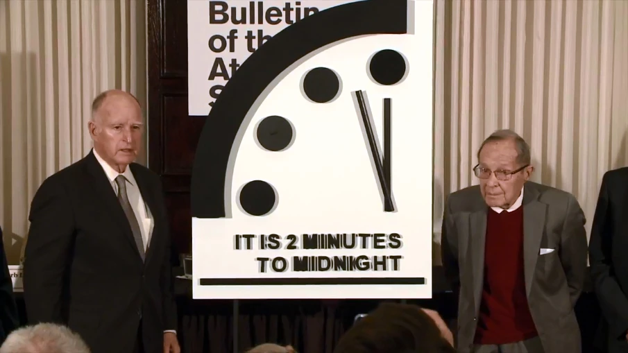 Doomsday Clock remains at 2 minutes to midnight