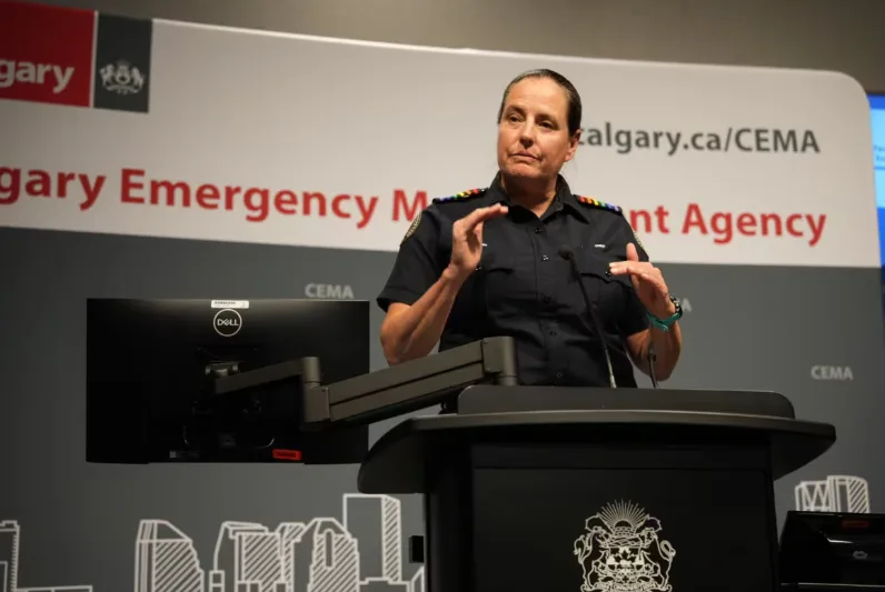 Sue Henry - chief of the Calgary Emergency Management Agency - Helen Pike - CBC