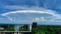 UFO-shaped cloud spotted in the GTA