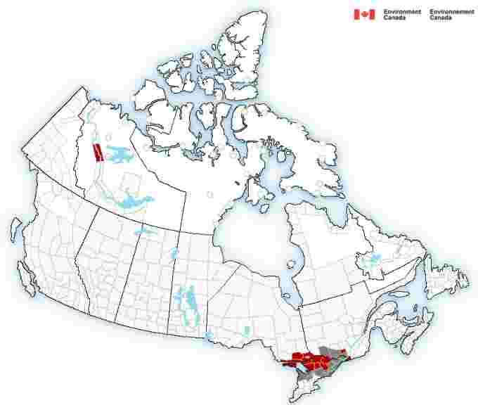 public alerts map for canada