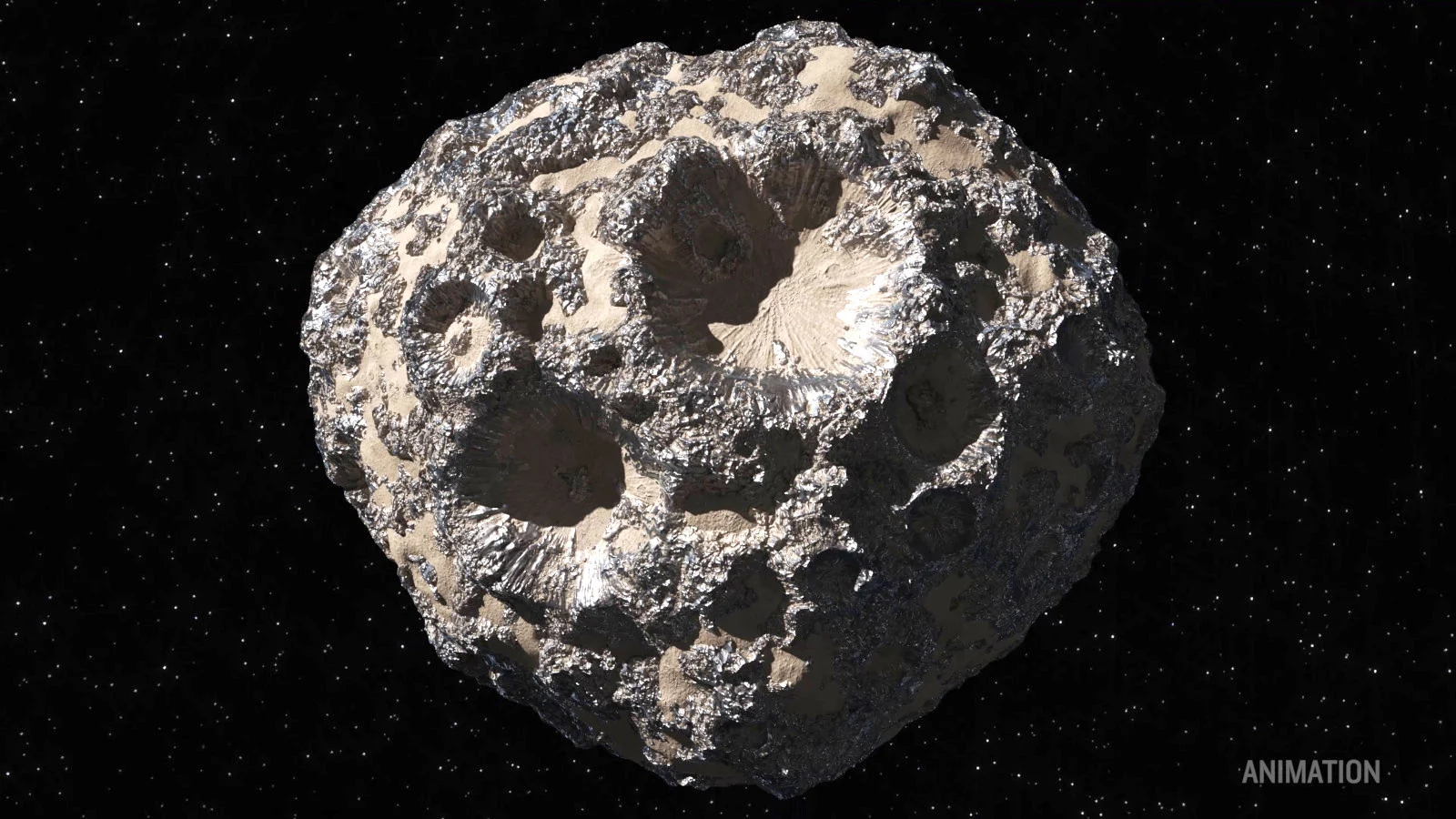 Asteroid 16 Psyche NASA