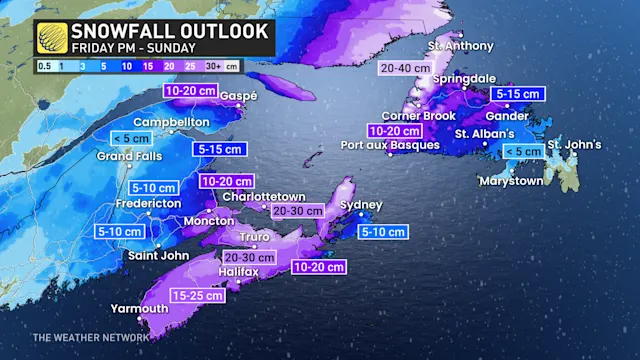 East Coast braces for significant storm with up to 30 cm of snow - The ...