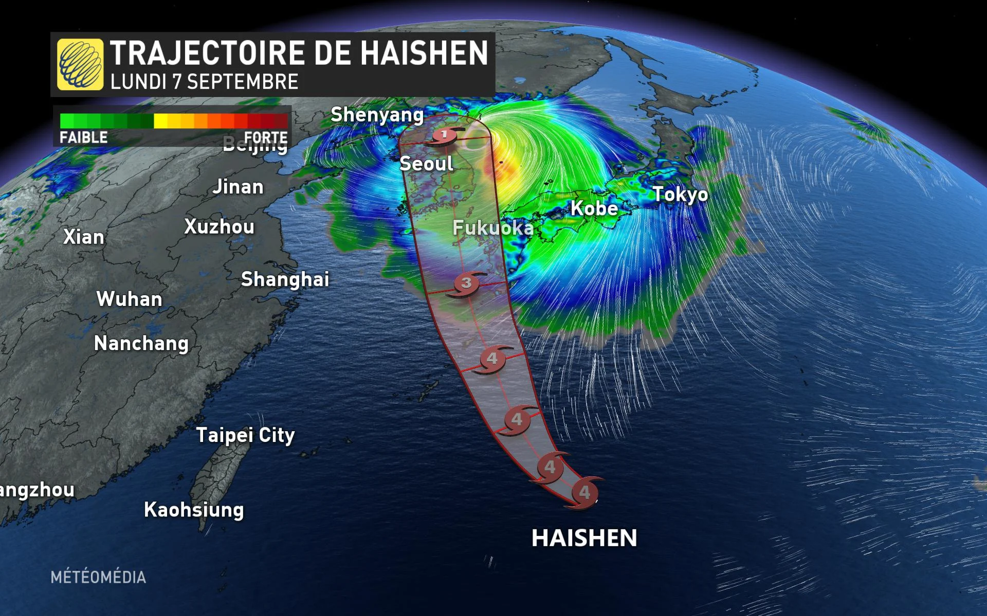 HAISHEN TRAJECTOIRE