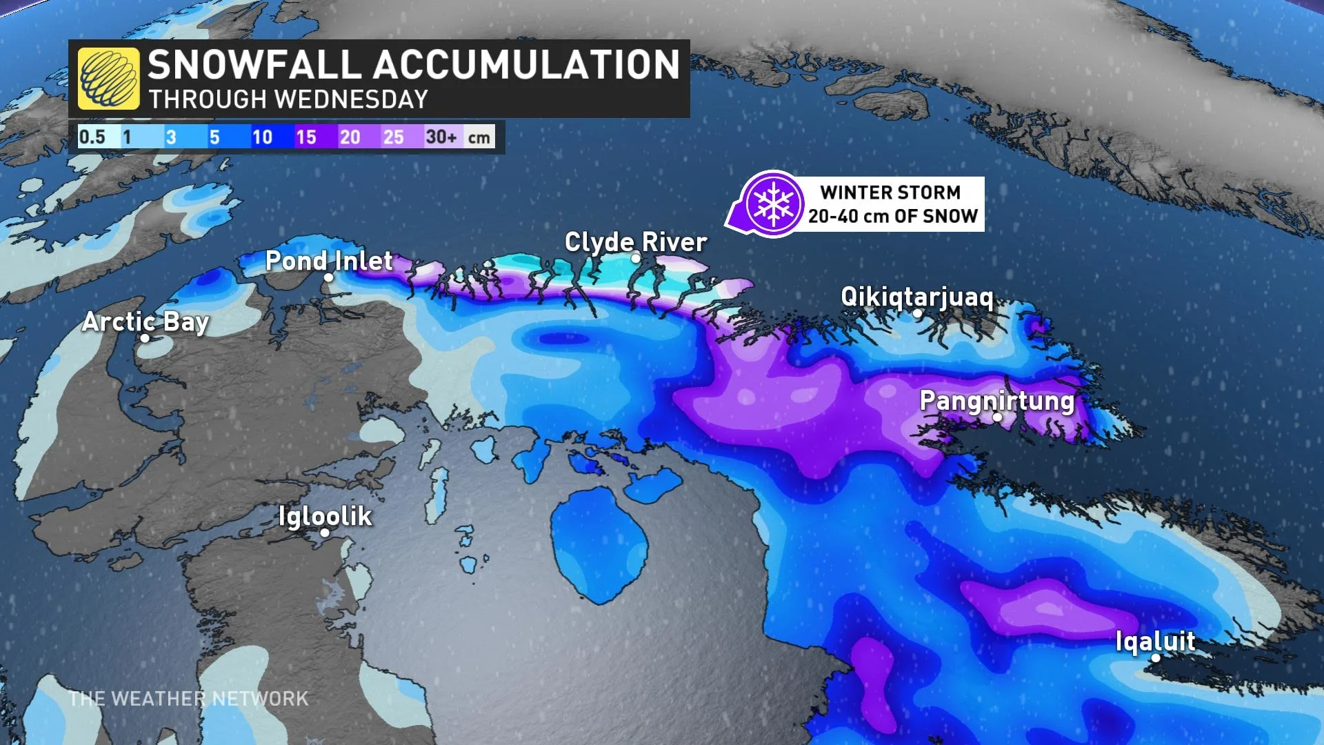 Nunavut snow Sept. 12 2023