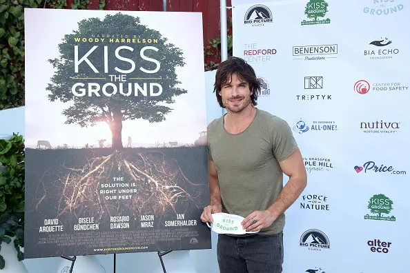 Ian Somerhalder talks dirt, bourbon, and 'Kiss the Ground' documentary with TWN