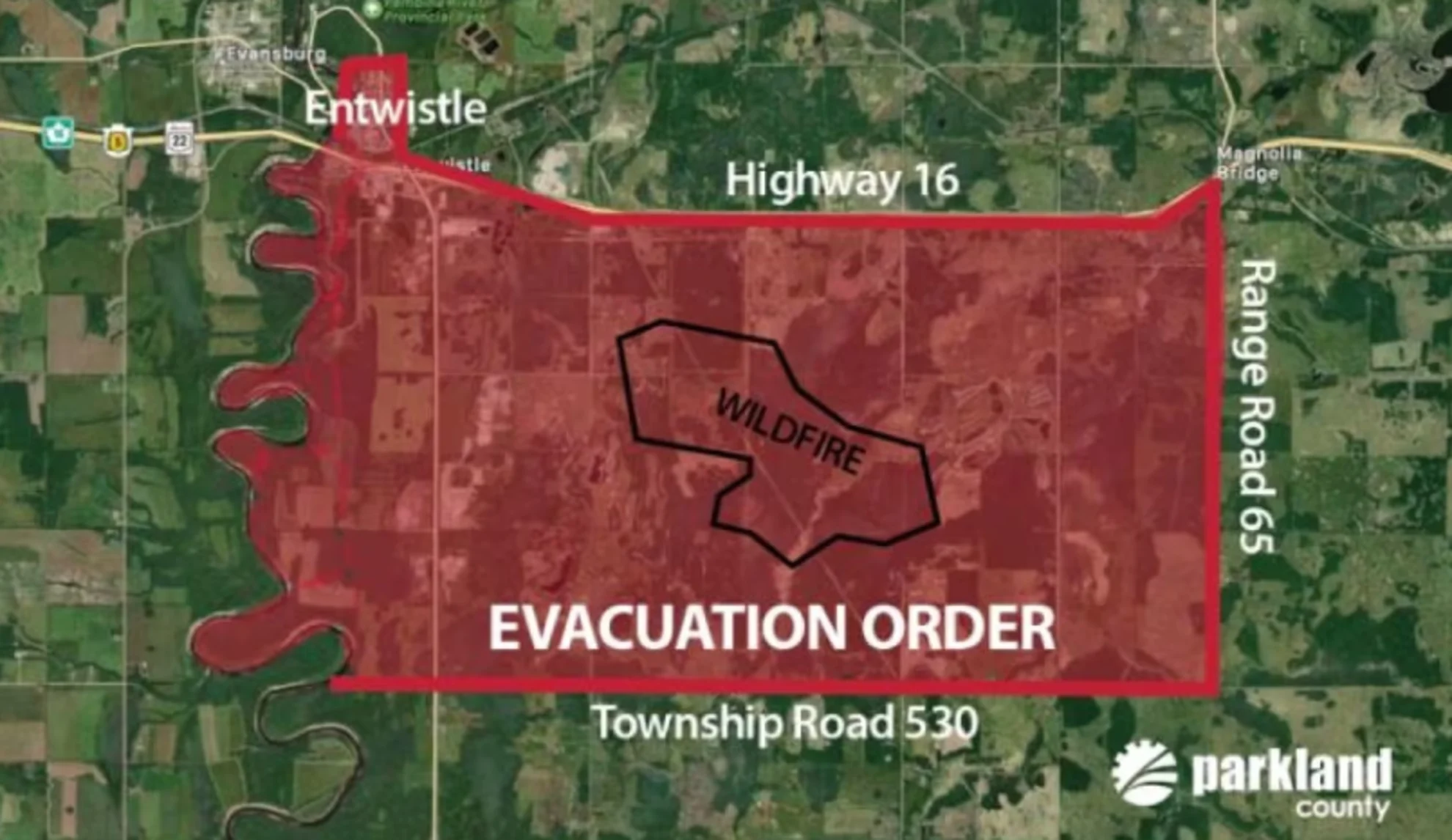 CBC - Edmonton fire evacuation - Parkland County