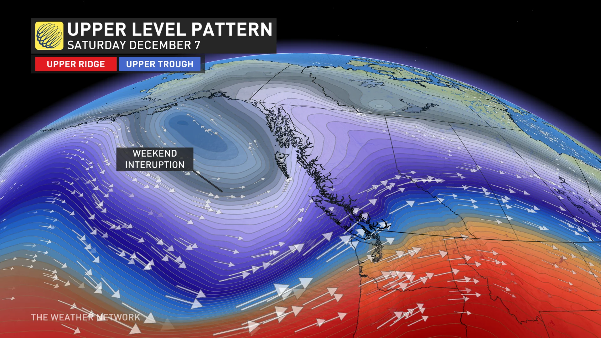Baron - Upper level pattern - Dec 7
