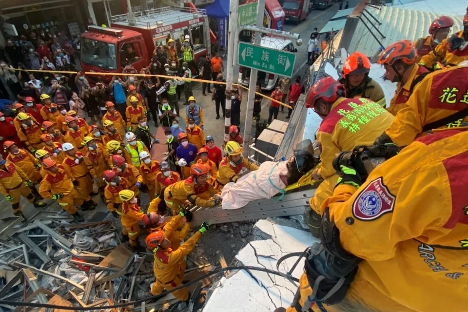 TAIWAN-QUAKE/Taiwan's 0918 Earthquake Central Emergency Operations Centre/Handout via REUTERS