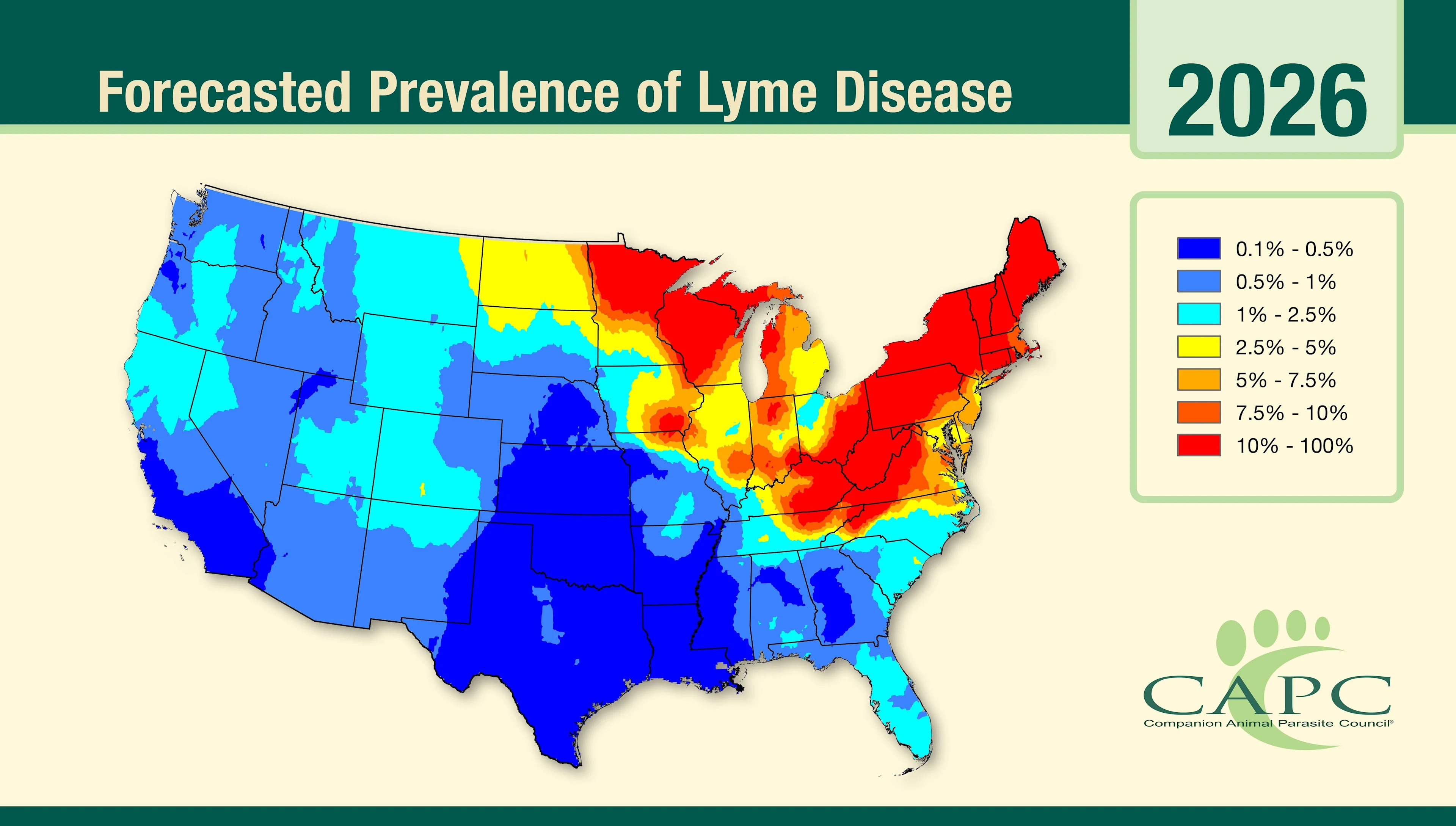Lyme disease map/USA-TODAY-NETWORK Via Reuters