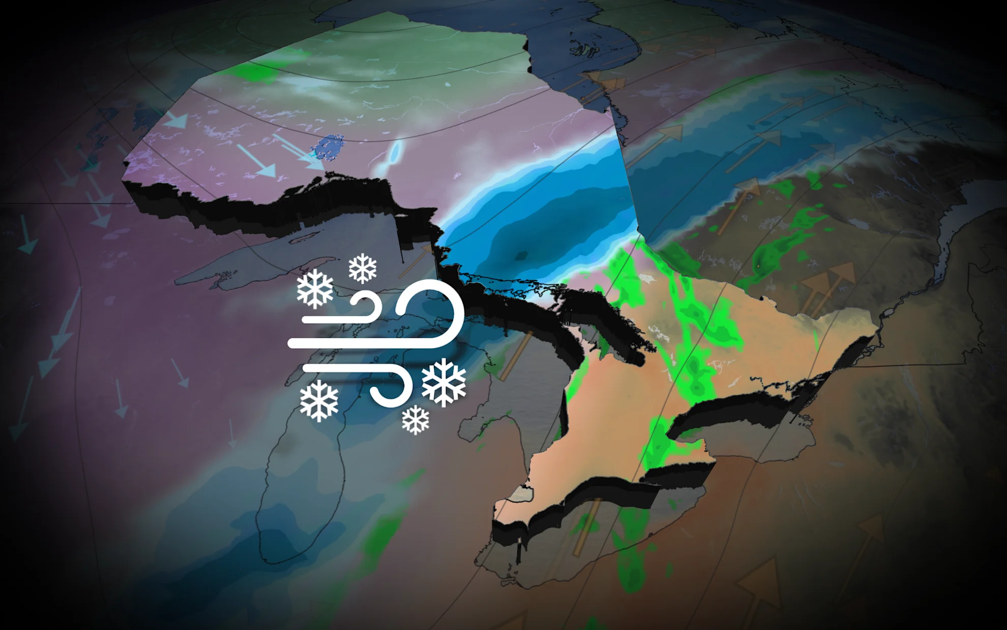 Hello, spring? Storm warnings for whiteouts, 40 cm of snow in parts of Ontario