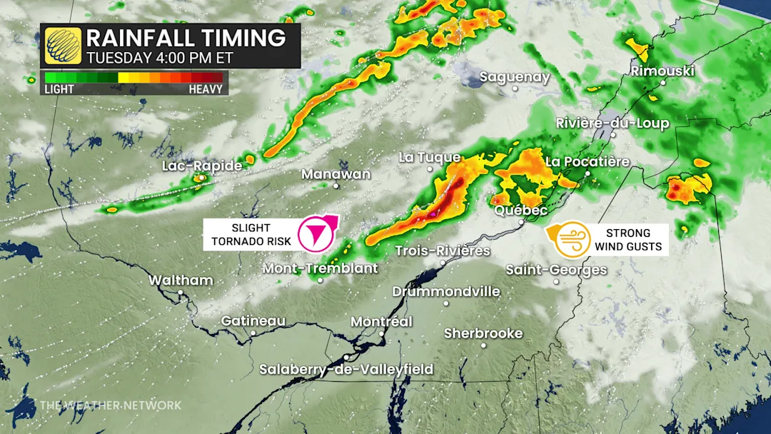 Severe storms, large hail threatens northwest Ontario, Quebec - The ...