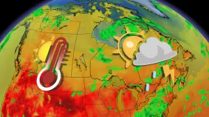 August long weekend outlook: Widespread heat, but with rain, storm chances