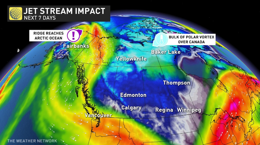 The Weather Network – 30 degree temperature change for this part of Canada, here’s why