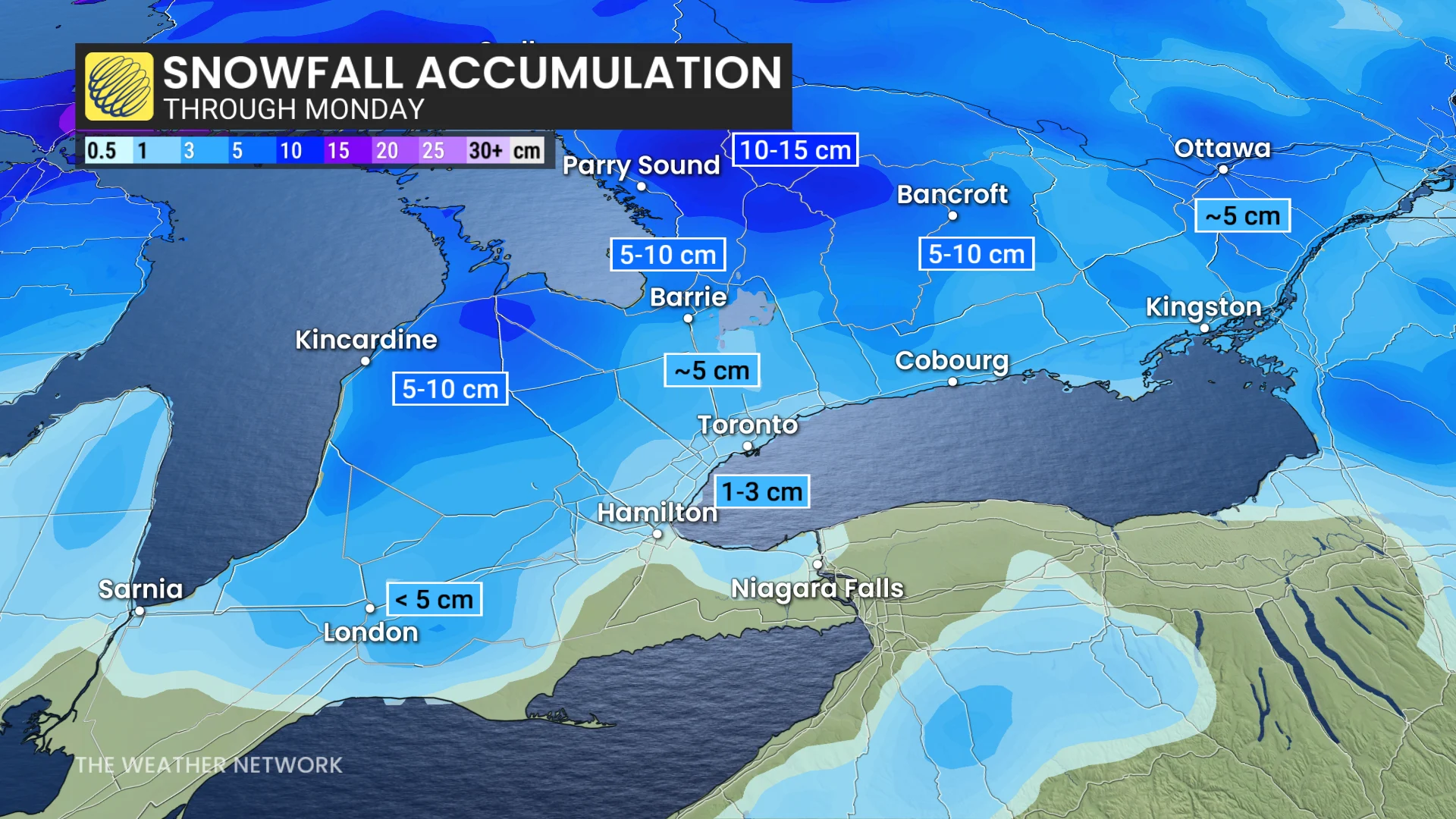 Greater Toronto Area Snow Outlook