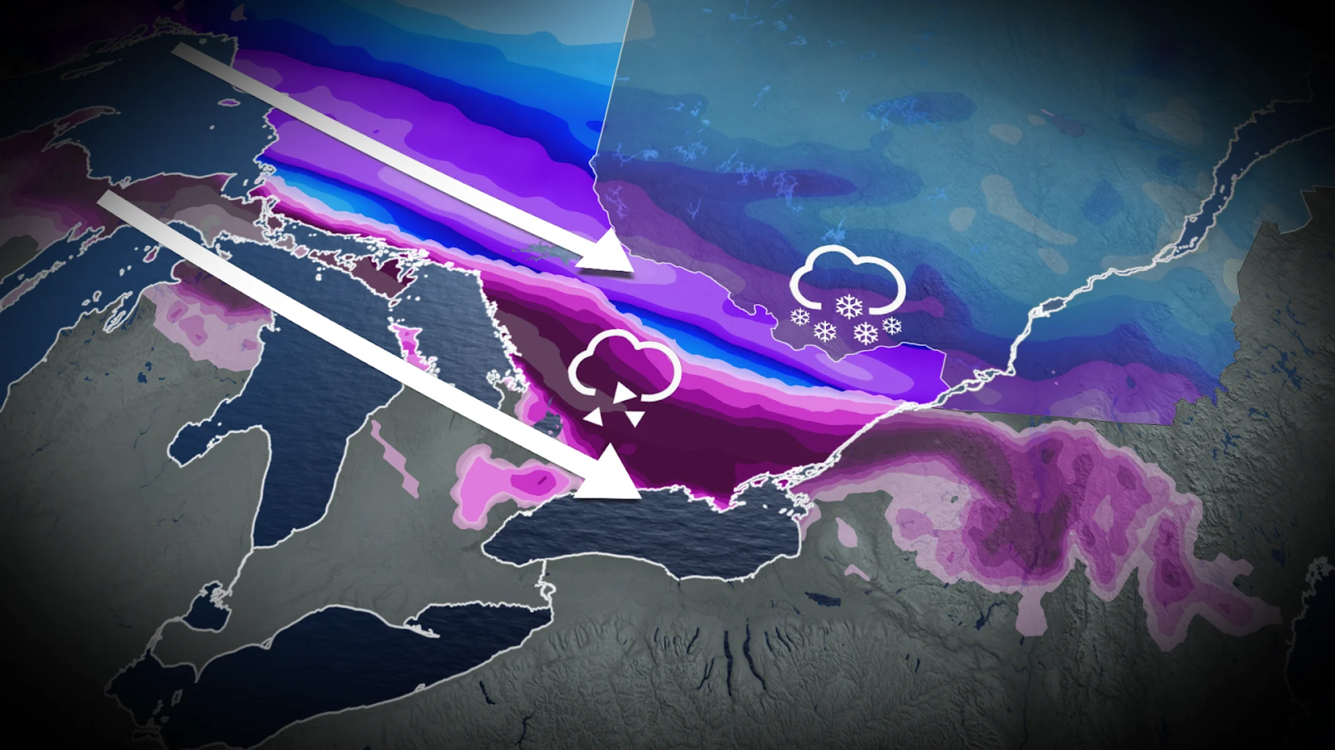 Spring storm to unleash icy dangers across Ontario this weekend