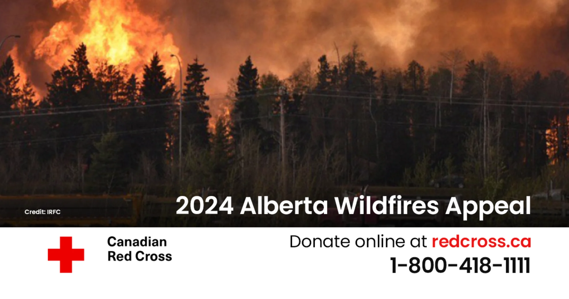 Red Cross Alberta Wildfires Appeal EN
