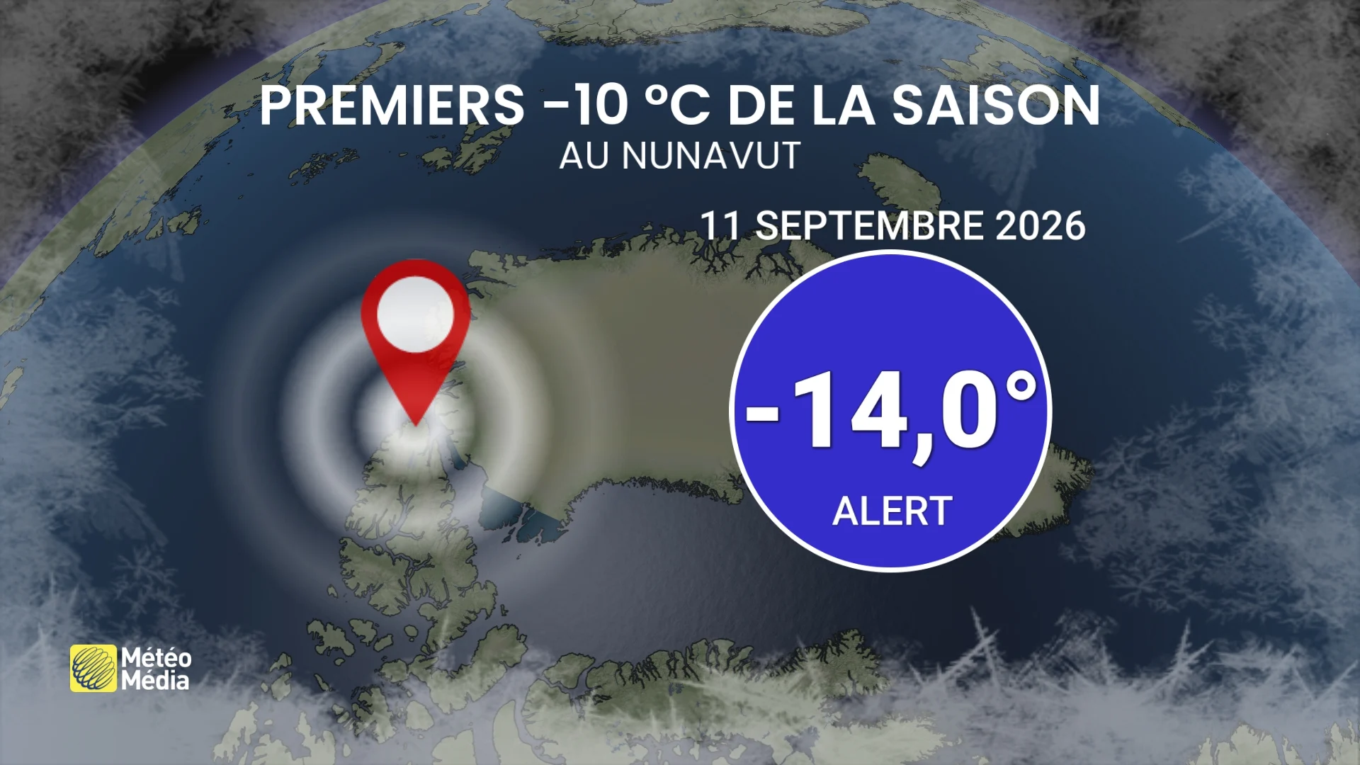 La barre des -10 °C franchie au pays : à quand au Québec ?