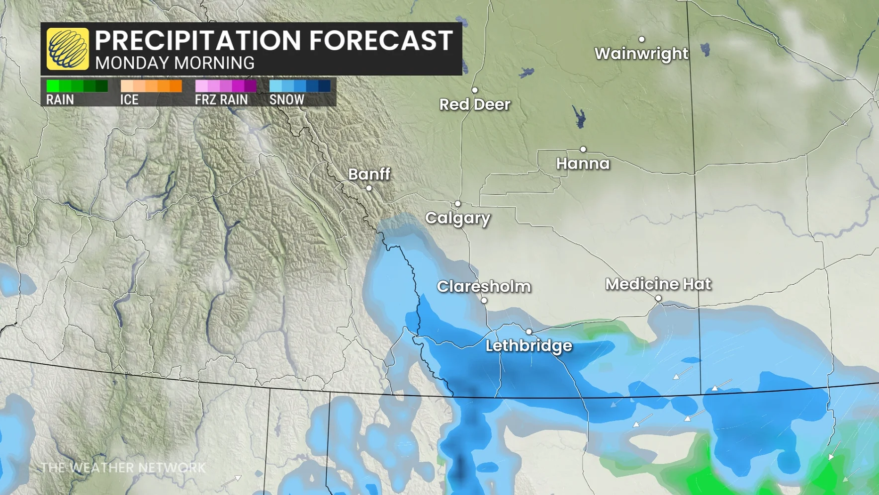 Baron - Monday morning Alberta - Feb6