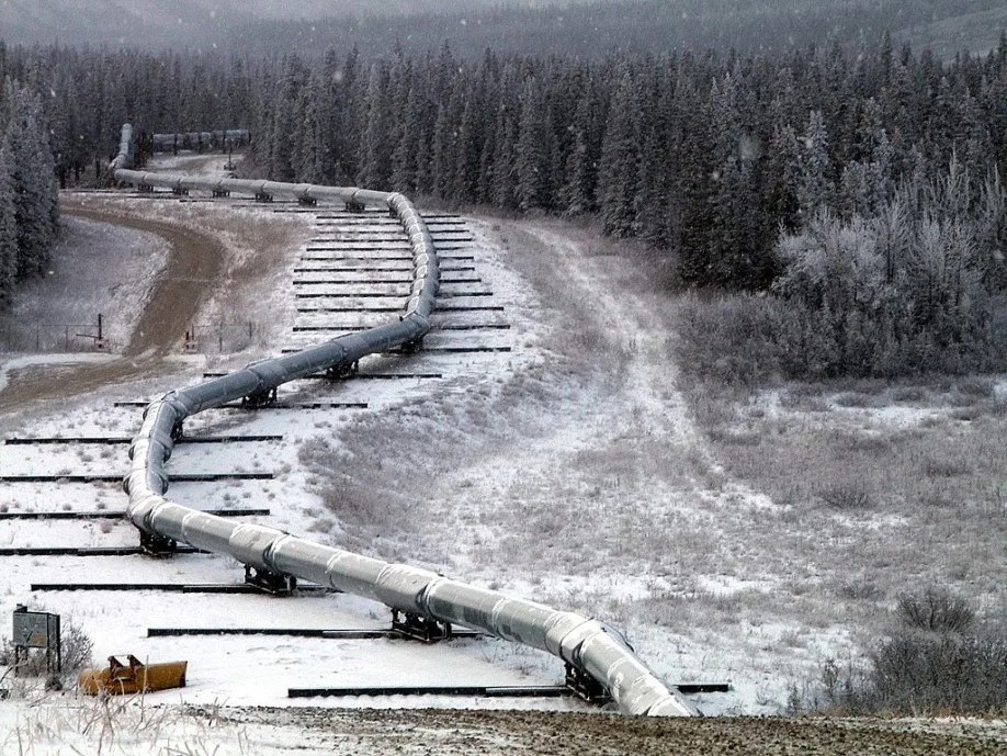 1024px-Trans Alaska Pipeline Denali fault shift
