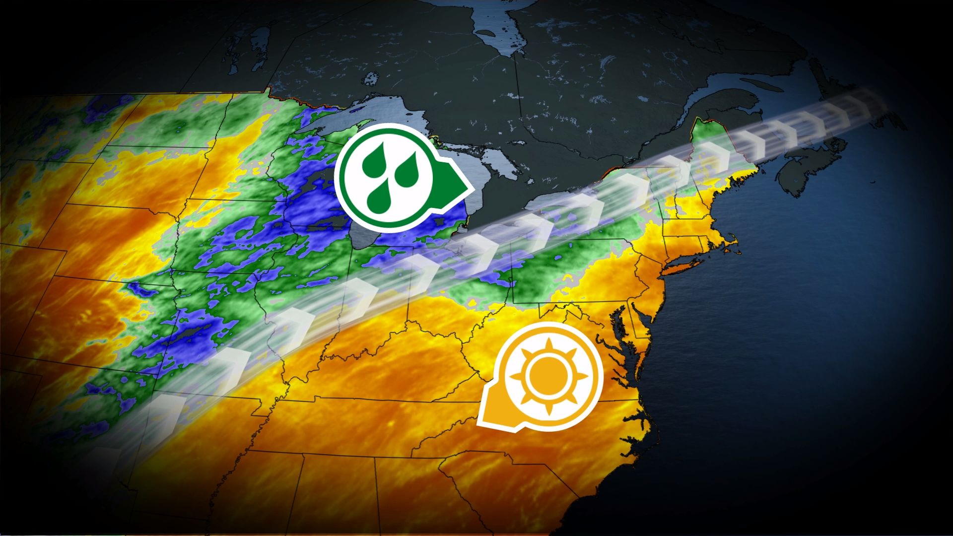 Dramatic spring pattern split spawns fires and floods - The Weather Network