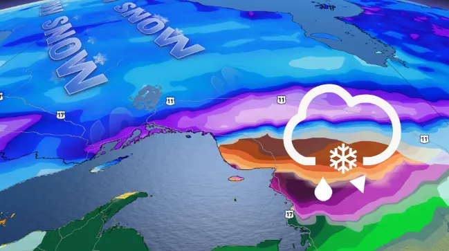 Potent winter-like storm threatens 30 cm of snow, ice in northern Ontario