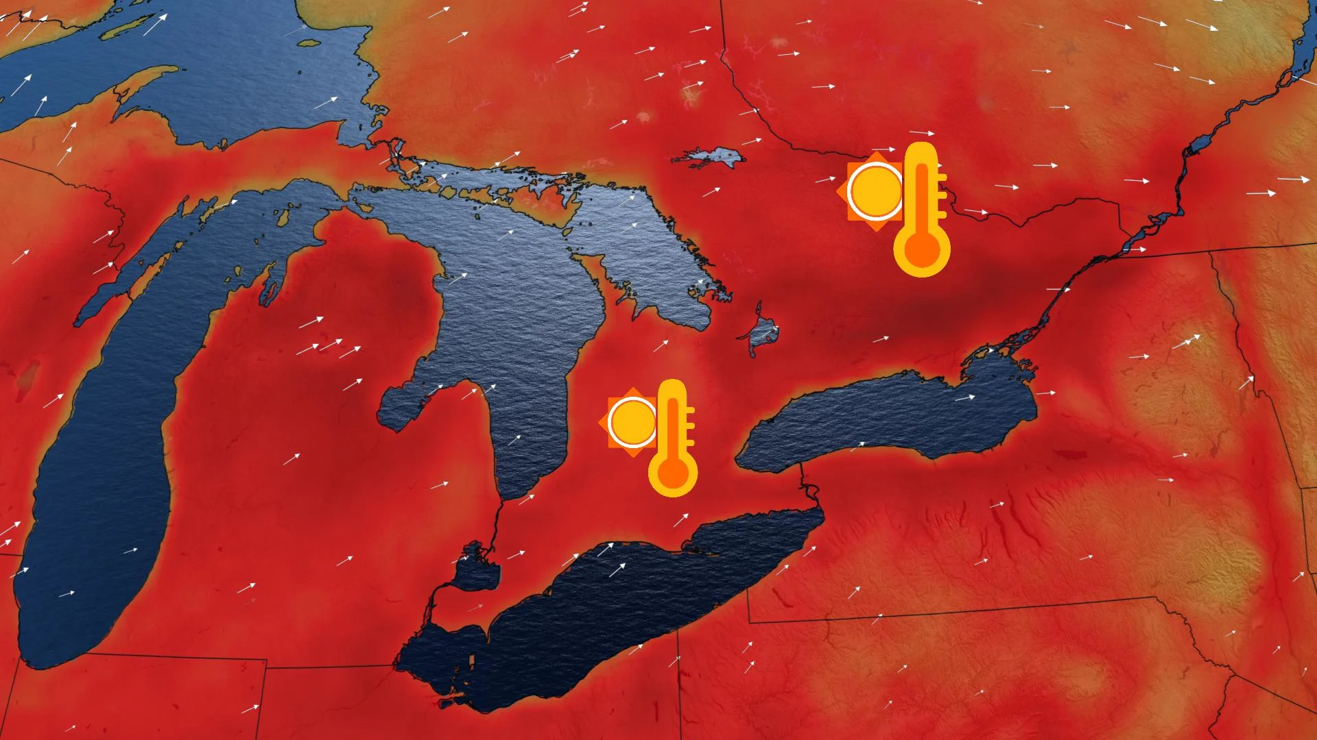 Ontario's extreme heat, slight thunderstorm risk Wednesday