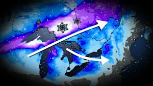 Prepare for widespread, major snow in Ontario this week. See where 20-30+ cm falls