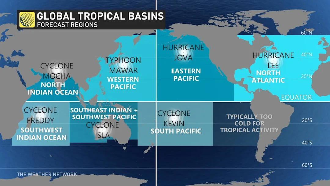 A world first, every tropical ocean saw a Category 5 storm in 2023 ...