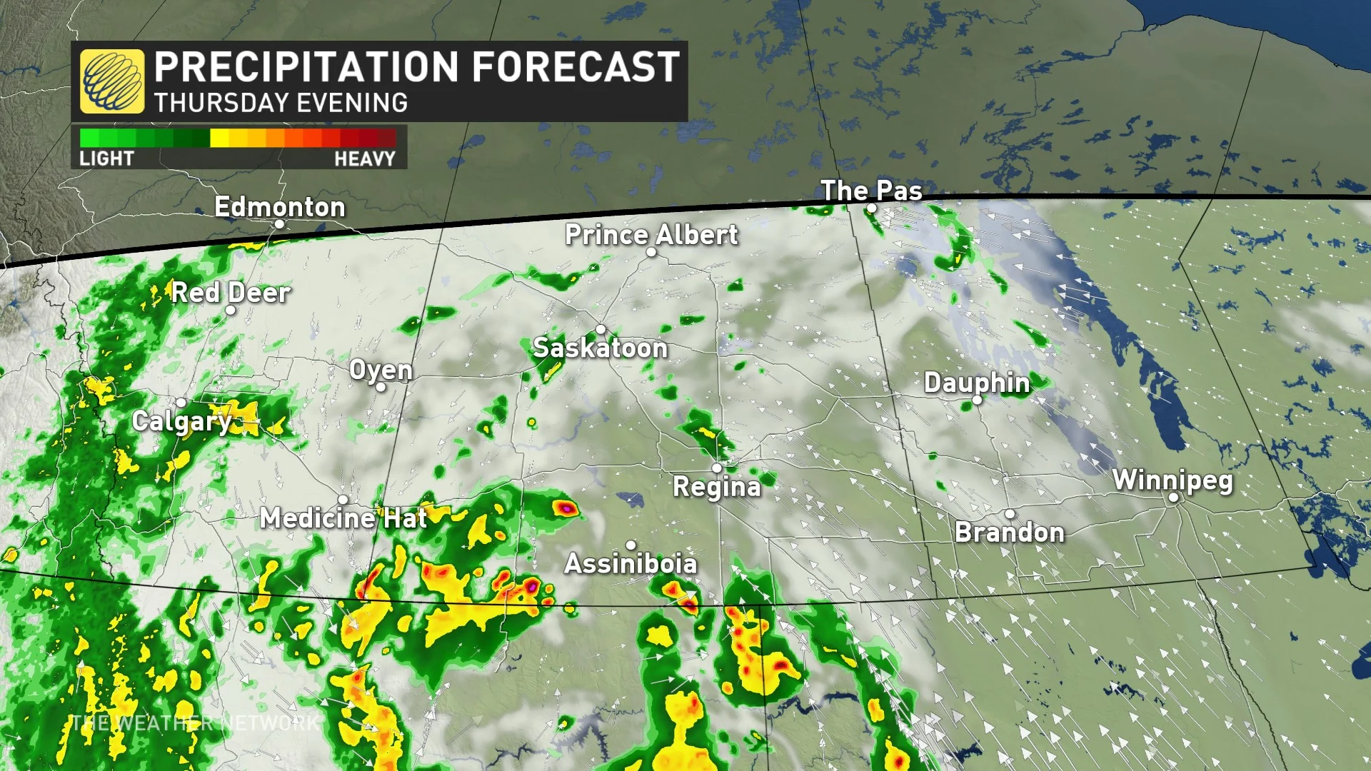 Baron - PR precip Thursday PM