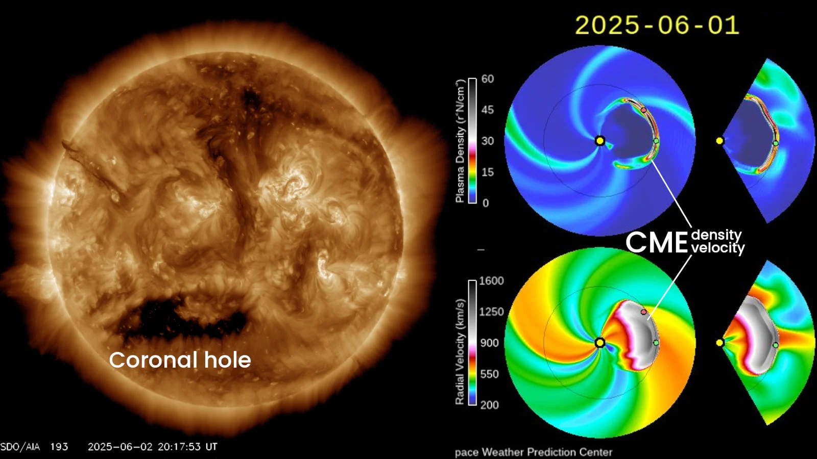 SDO-Coronal-Hole-ENLIL-June-1-2025