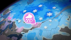 Neige et verglas : voici ce qui attend votre secteur d’ici mardi.  