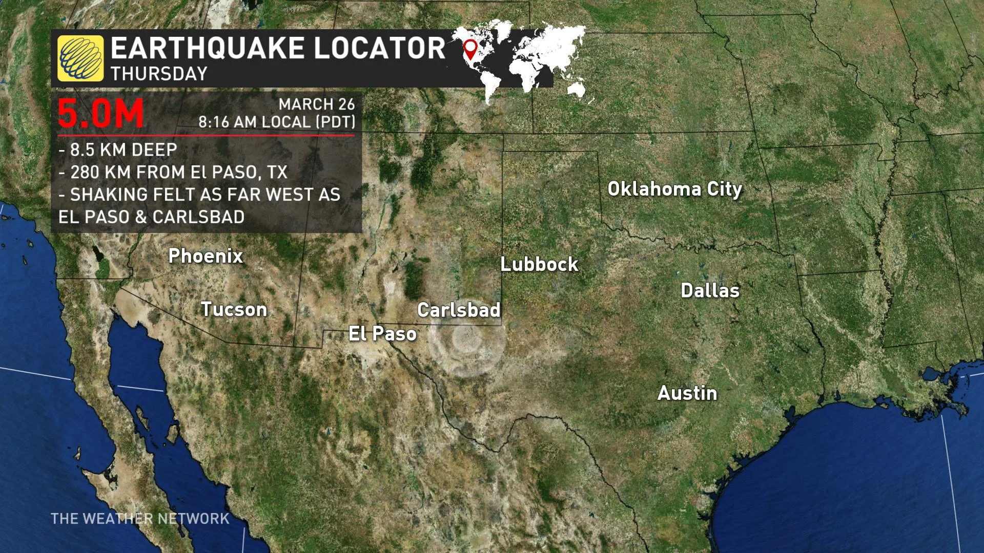 Earthquake Texas