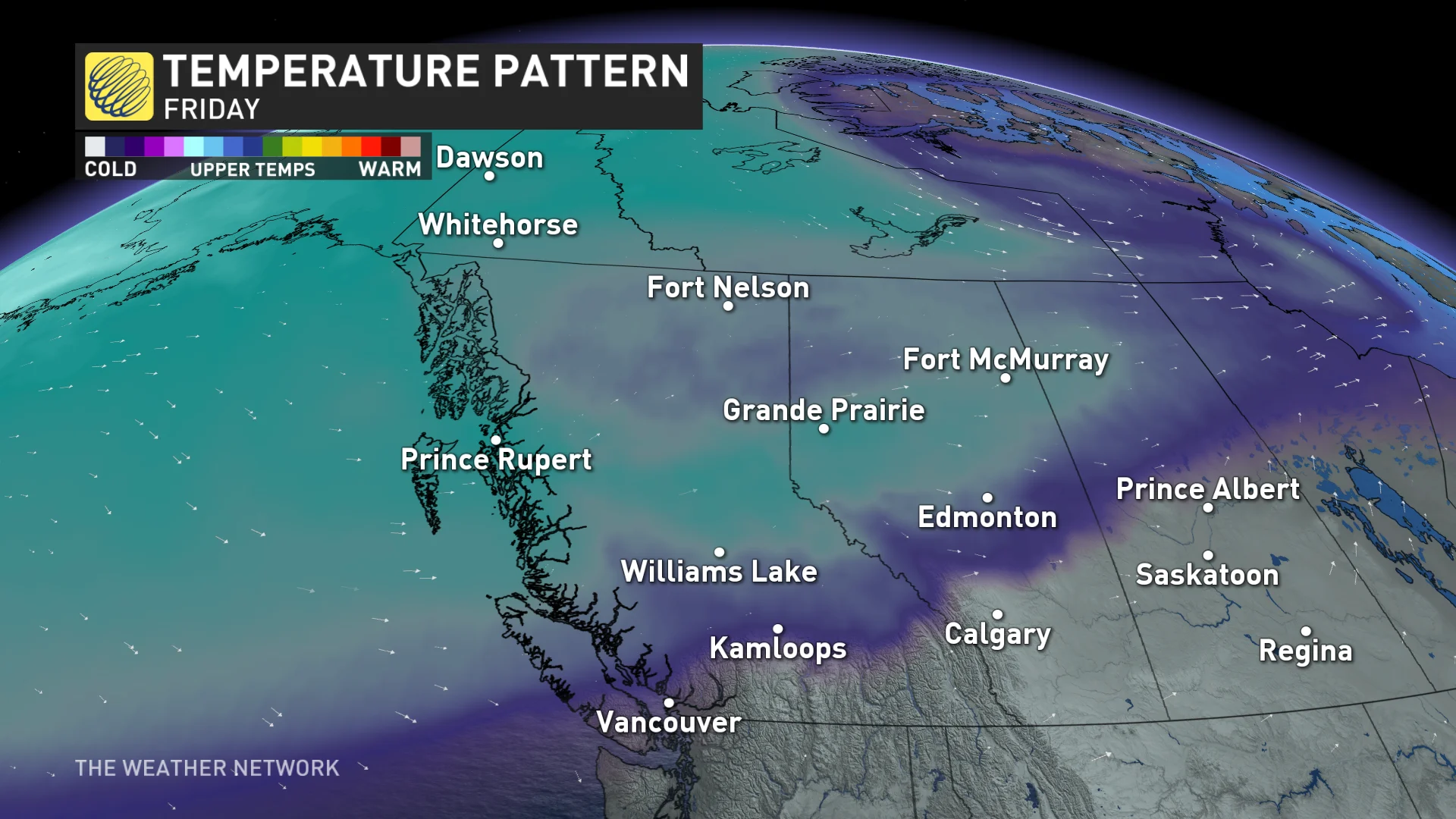 Baron - BC temp pattern Friday