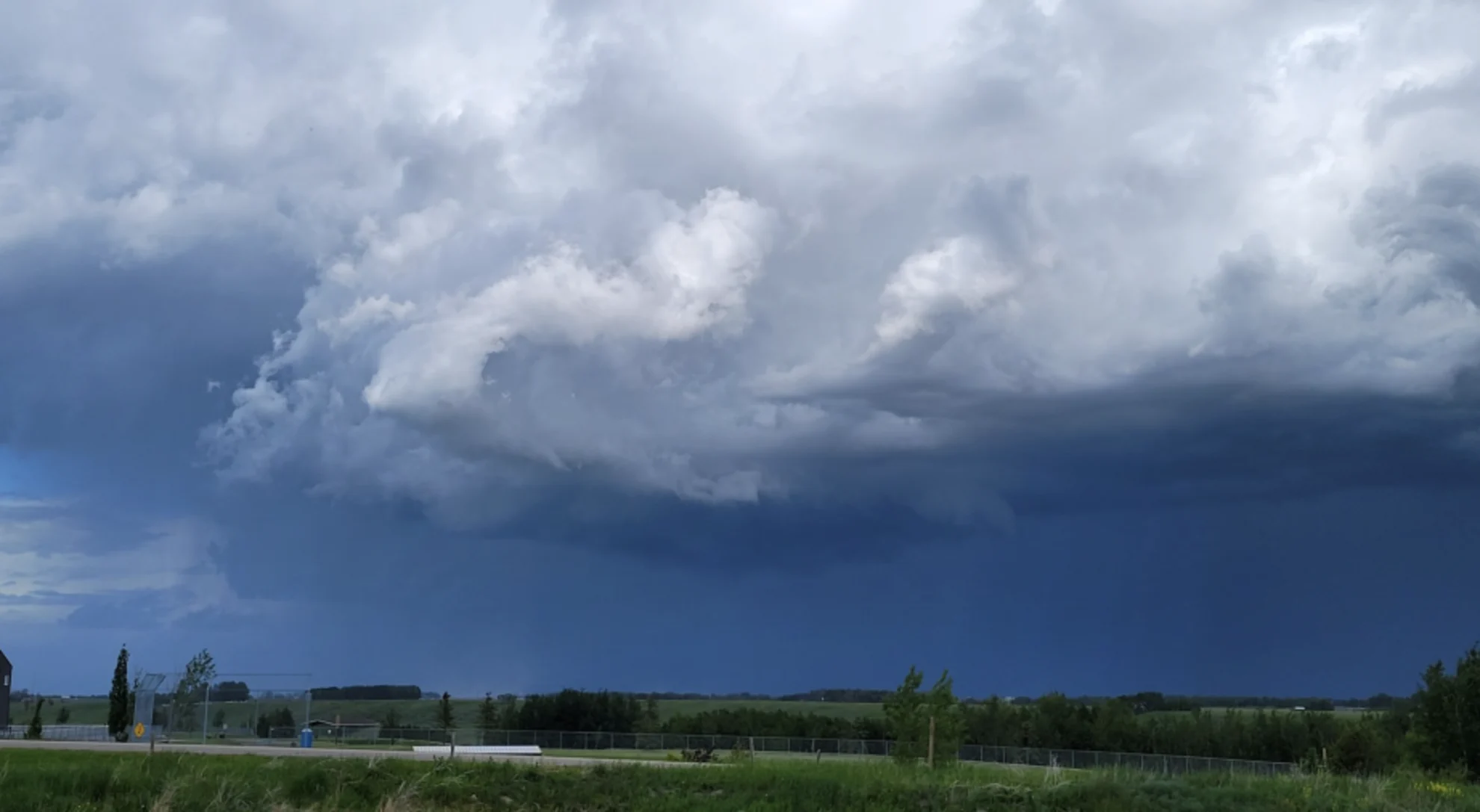 Plan ahead: Thunderstorms and funnel clouds will be possible across parts of Alberta on Wednesday. Locales at risk, here