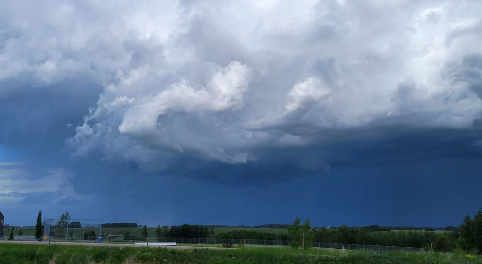 A multi-day thunderstorm risk bubbles up over Alberta, with the threat for strong winds and large hail. See the risk areas, here