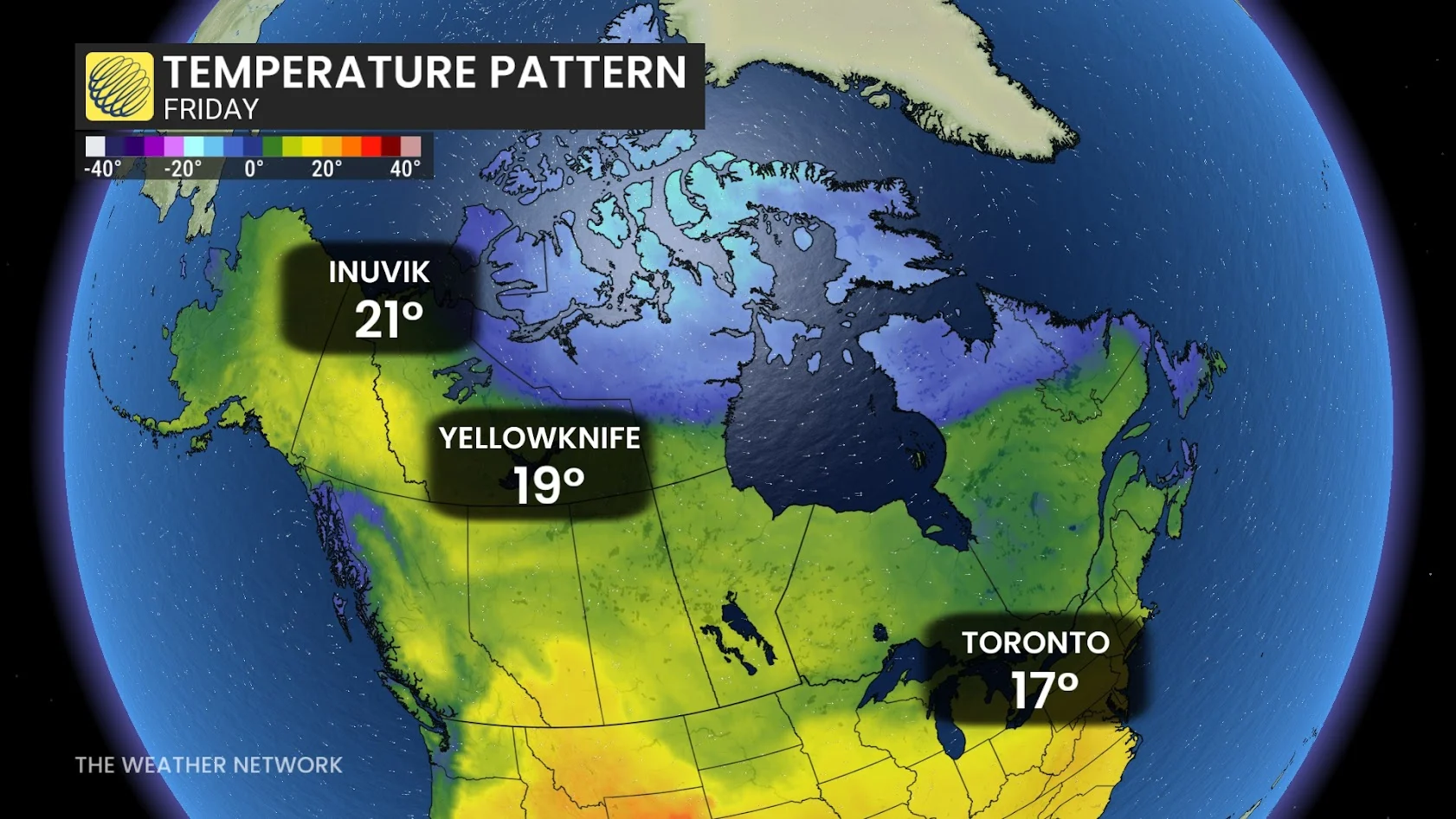 Baron - Friday temperatures - June9