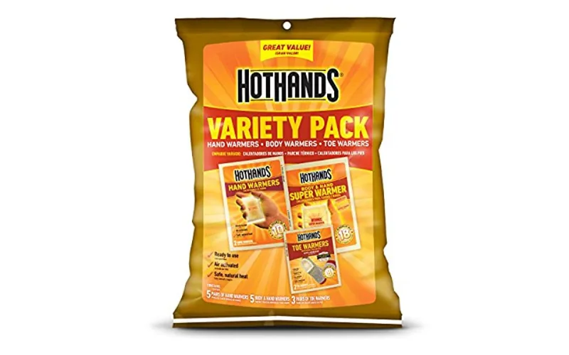 Amazon, Hothands Variety Pack, cold weather safety items