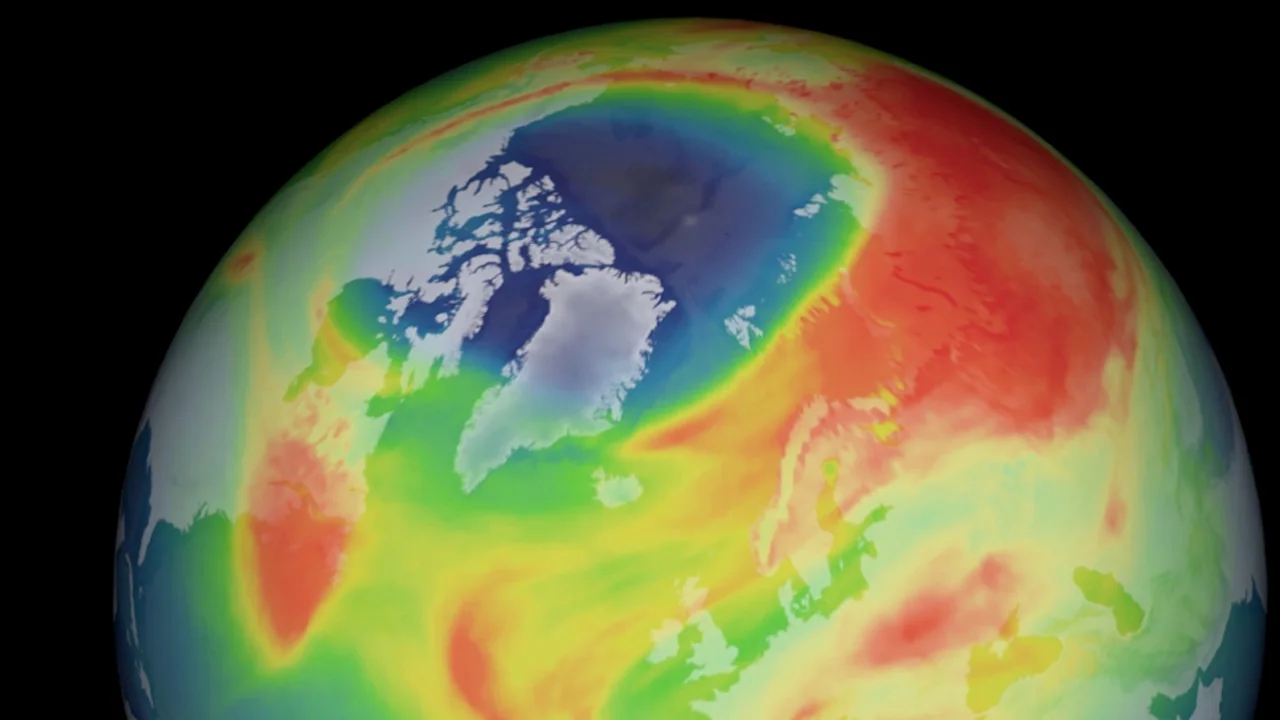 Rare record-setting Arctic ozone hole has finally closed