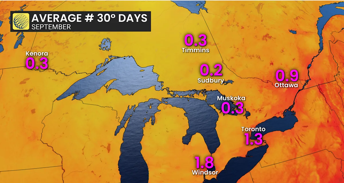 With August nearing its end, is summer heat in Ontario gone for good ...