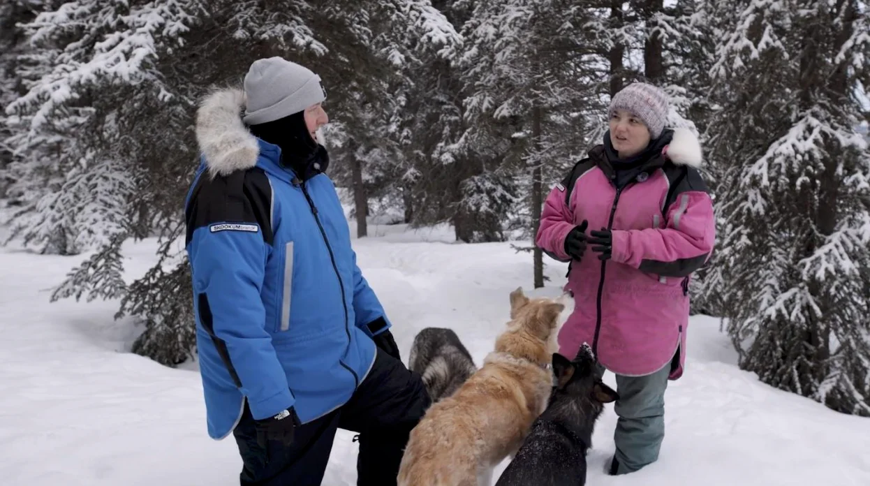 Nathan Coleman, Host with Manuela Larsen, MukTuk Adventures