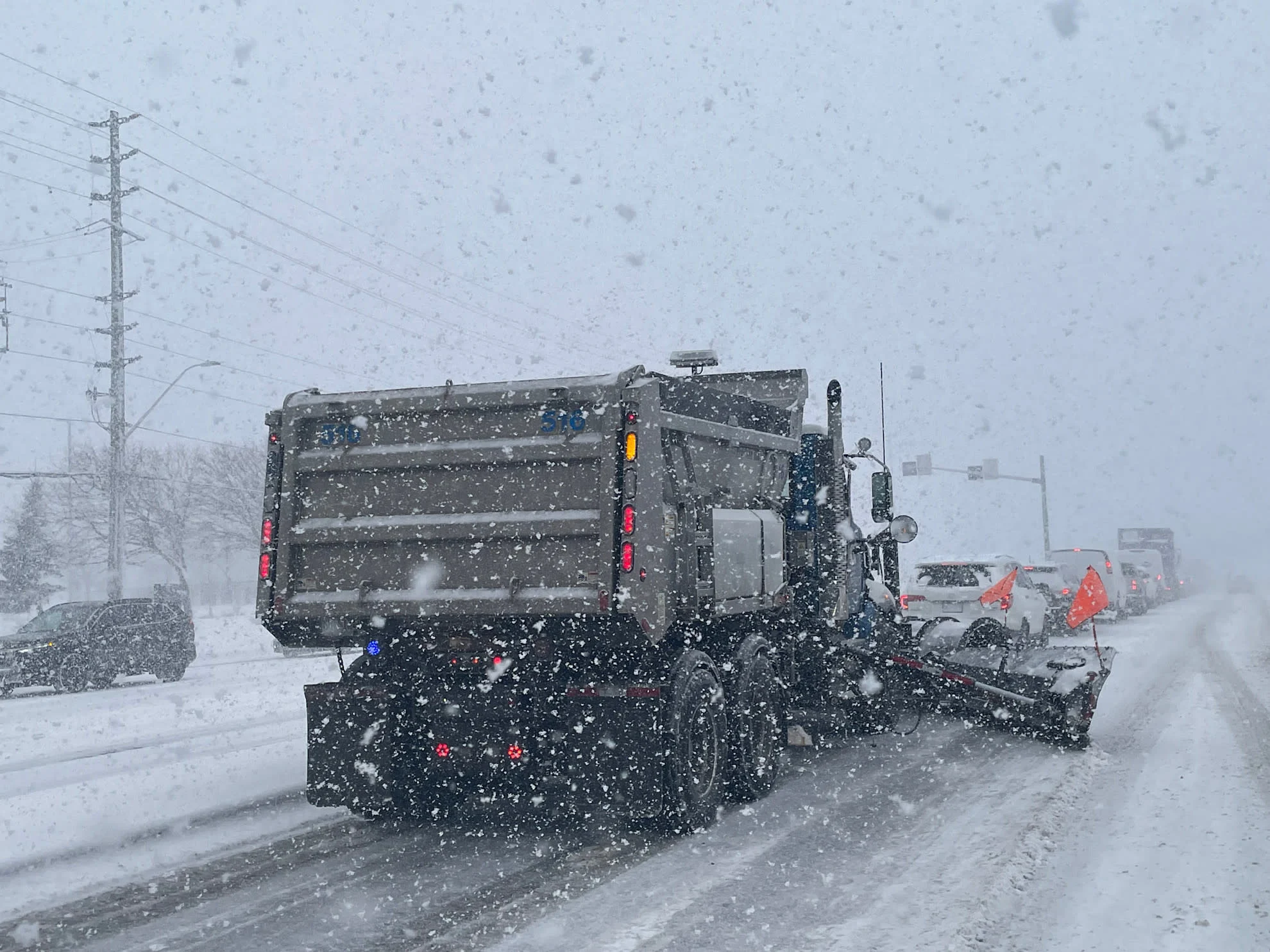 PHOTOS: Formidable, prolonged squall event pummels Ontario's snowbelts
