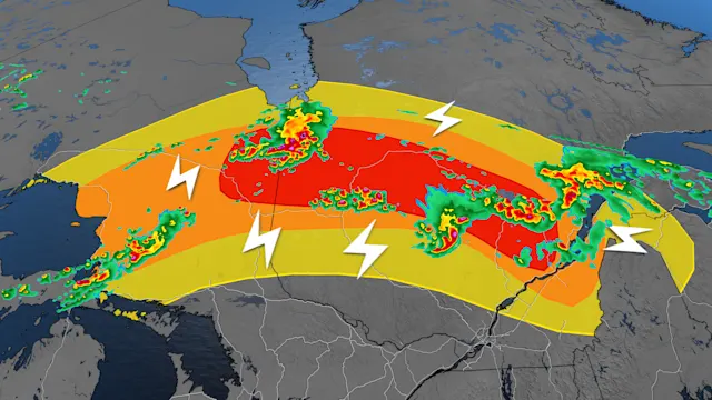 Hazardous severe storm risk reignites across northern Ontario, Quebec ...