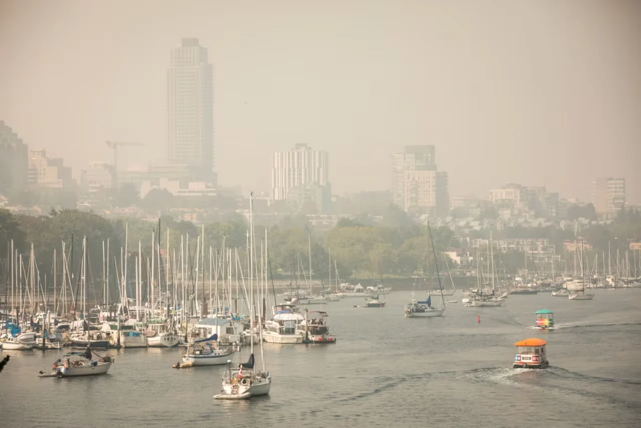 smoke-wildfire-vancouver/Ben Nelms/CBC