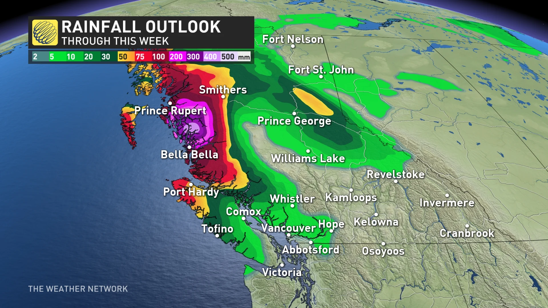 Baron - BC rainfall outlook - Sept22