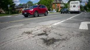 Hamilton tops CAA list of worst Ontario roads for 3rd straight year