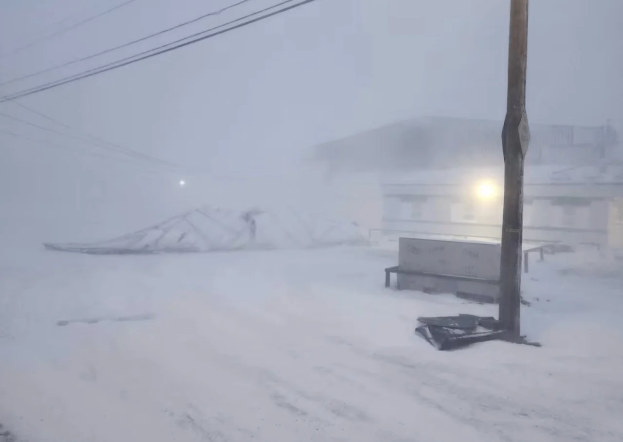 Nunavut blizzard/Submitted by Luke Webb 3