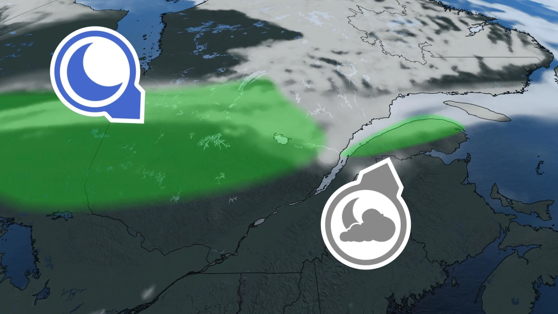 Des aurores boréales pourraient envelopper les nuits du week-end