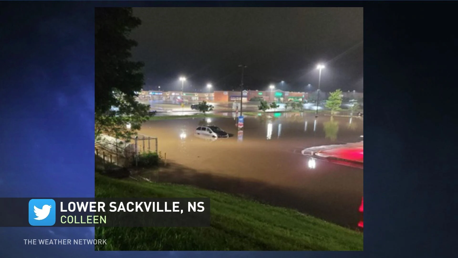 Lower Sackville, Nova Scotia flooding/Submitted
